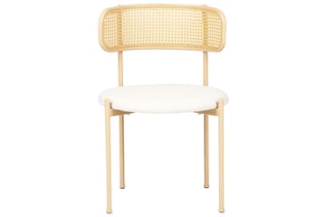 Set med 2 matstolar Andover - Ljus trä, beige - Möbler - Fåtölj & stolar - Matstol & köksstol