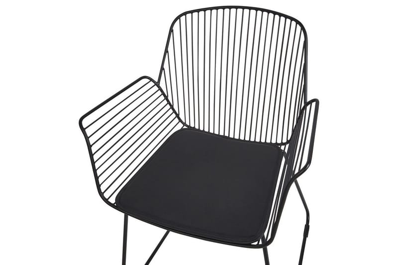 Set med 2 matstolar Appleton - Svart - Möbler - Fåtölj & stolar - Matstol & köksstol