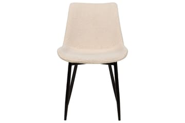 Set med 2 matstolar Avilla - Beige, svart - Möbler - Fåt�ölj & stolar - Matstol & köksstol
