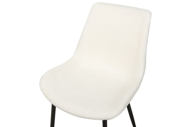 Set med 2 matstolar Avilla - Vit, Svart - Möbler - Fåtölj & stolar - Matstol & köksstol