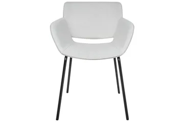 Set med 2 matstolar Axtel - Grå, svart - Möbler - Fåtölj & stolar - Matstol & köksstol