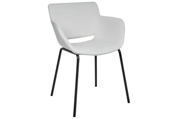 Set med 2 matstolar Axtel - Grå, svart - Möbler - Fåtölj & stolar - Matstol & köksstol