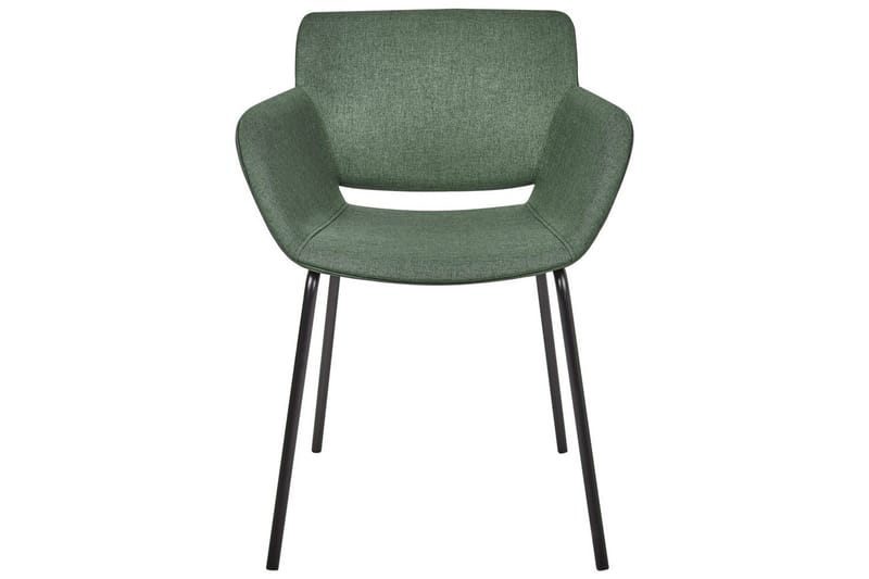 Set med 2 matstolar Axtel - Grön, Svart - Möbler - Fåtölj & stolar - Matstol & köksstol