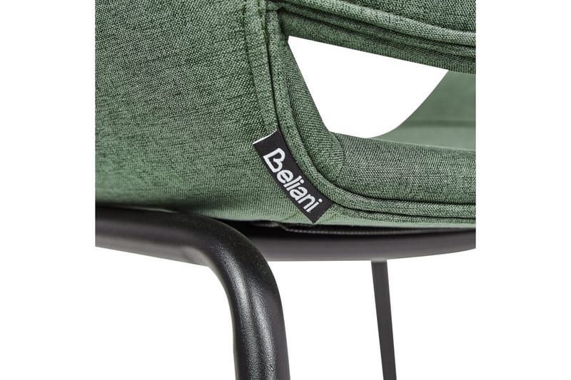 Set med 2 matstolar Axtel - Grön, Svart - Möbler - Fåtölj & stolar - Matstol & köksstol