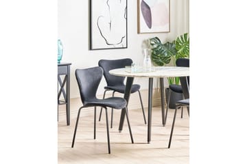 Set med 2 matstolar Boonville - Svart - Möbler - Fåtölj & stolar - Matstol & köksstol
