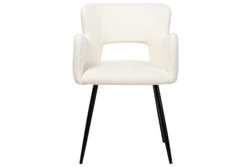 Set med 2 matstolar Bouclé Sanilac - Möbler - Fåtölj & stolar - Matstol & köksstol