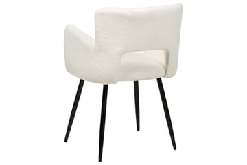 Set med 2 matstolar Bouclé Sanilac - Möbler - Fåtölj & stolar - Matstol & köksstol