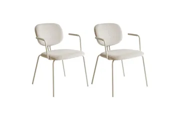 Set med 2 matstolar Carille - Möbler - Fåtölj & stolar - Matstol & köksstol