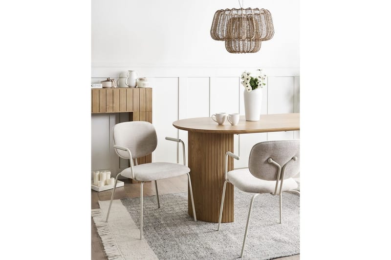 Set med 2 matstolar Carille - Möbler - Fåtölj & stolar - Matstol & köksstol