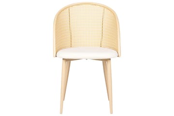 Set med 2 matstolar Cornell - Ljus trä, beige - Möbler - Fåtölj & stolar - Matstol & köksstol