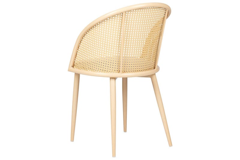 Set med 2 matstolar Cornell - Ljus trä, beige - Möbler - Fåtölj & stolar - Matstol & köksstol