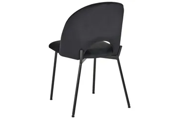 Set med 2 matstolar Covelo - Svart - Möbler - Fåtölj & stolar - Matstol & köksstol