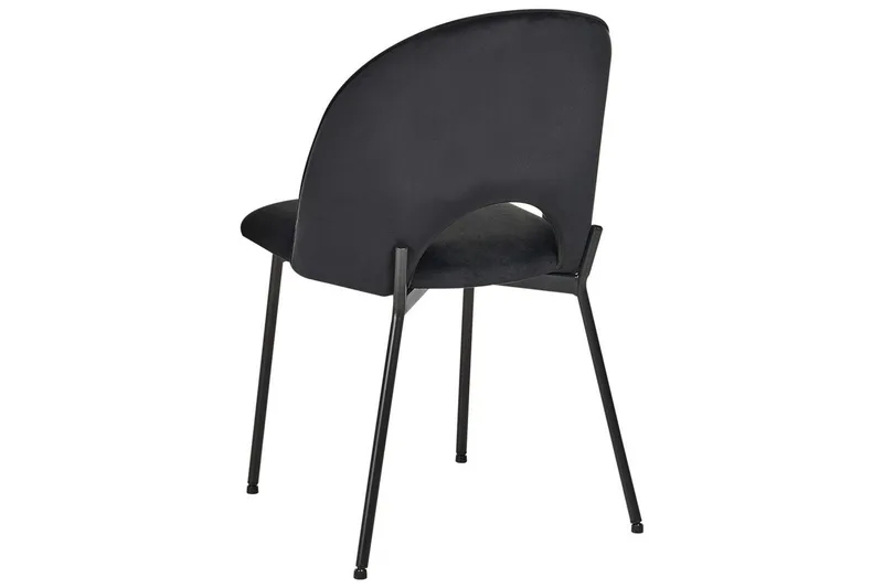 Set med 2 matstolar Covelo - Svart - Möbler - Fåtölj & stolar - Matstol & köksstol