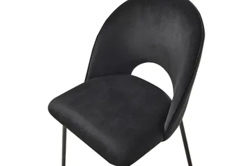 Set med 2 matstolar Covelo - Svart - Möbler - Fåtölj & stolar - Matstol & köksstol