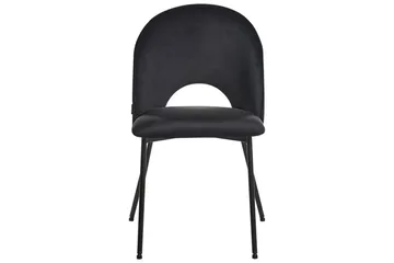 Set med 2 matstolar Covelo - Svart - Möbler - Fåtölj & stolar - Matstol & köksstol