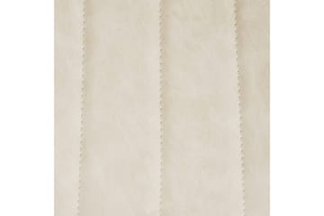 Set med 2 matstolar Dubrovnik - Beige, svart/Konstläder - Möbler - Fåtölj & stolar - Matstol & köksstol