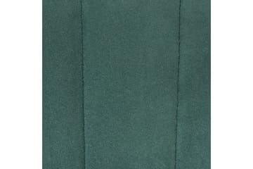 Set med 2 matstolar Dubrovnik - Grön, Svart/Sammet - Möbler - Fåtölj & stolar - Matstol & köksstol