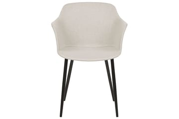 Set med 2 matstolar Elim - Beige, svart - Möbler - Fåtölj & stolar - Matstol & köksstol