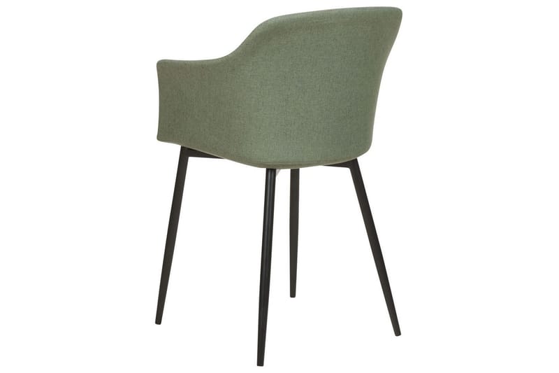 Set med 2 matstolar Elim - Grön, Svart - Möbler - Fåtölj & stolar - Matstol & köksstol