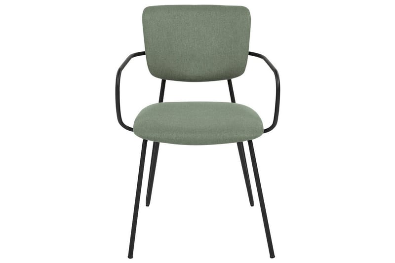 Set med 2 matstolar Elko - Grön, Svart - Möbler - Fåtölj & stolar - Matstol & köksstol