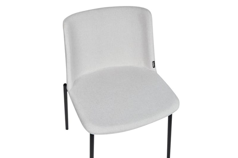 Set med 2 matstolar Esbon - Grå, svart - Möbler - Fåtölj & stolar - Matstol & köksstol