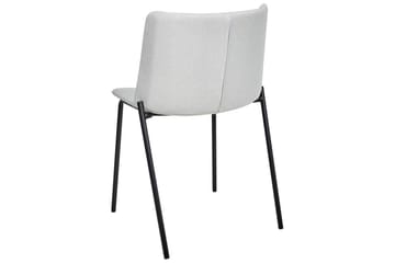 Set med 2 matstolar Esbon - Grå, svart - Möbler - Fåtölj & stolar - Matstol & köksstol