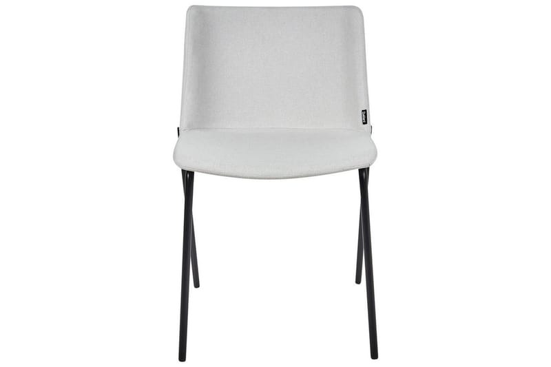 Set med 2 matstolar Esbon - Grå, svart - Möbler - Fåtölj & stolar - Matstol & köksstol
