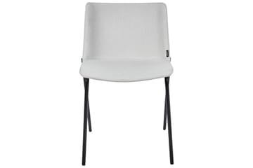 Set med 2 matstolar Esbon - Grå, svart - Möbler - Fåtölj & stolar - Matstol & köksstol