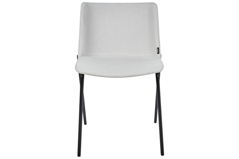 Set med 2 matstolar Esbon - Grå, svart - Möbler - Fåtölj & stolar - Matstol & köksstol