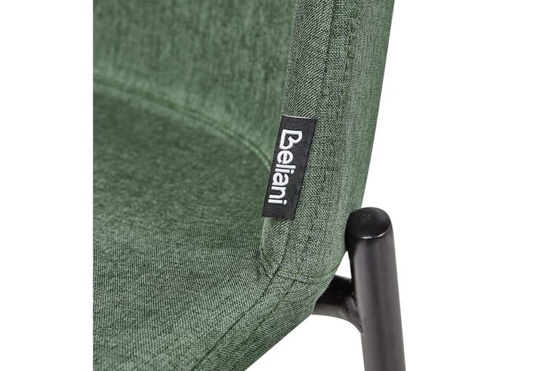 Set med 2 matstolar Esbon - Grön, Svart - Möbler - Fåtölj & stolar - Matstol & köksstol