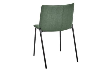 Set med 2 matstolar Esbon - Grön, Svart - Möbler - Fåtölj & stolar - Matstol & köksstol