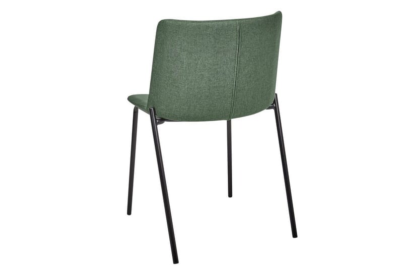 Set med 2 matstolar Esbon - Grön, Svart - Möbler - Fåtölj & stolar - Matstol & köksstol