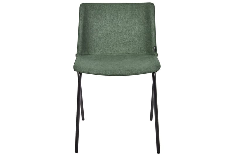 Set med 2 matstolar Esbon - Grön, Svart - Möbler - Fåtölj & stolar - Matstol & köksstol