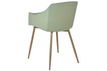 Set med 2 matstolar Fonda ll - Grönt, ljust trä - Möbler - Fåtölj & stolar - Matstol & köksstol