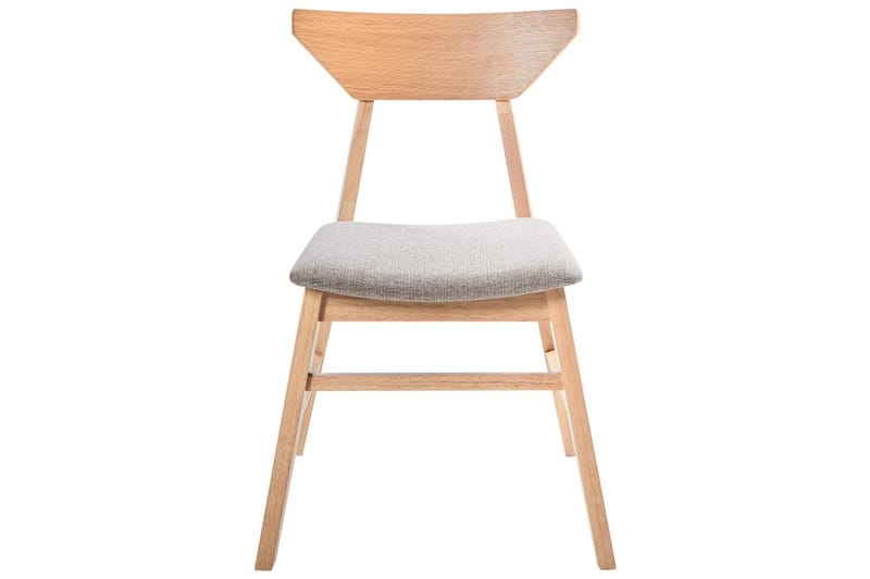 Set med 2 matstolar Hopkins - Brun, Taupe - Möbler - Fåtölj & stolar - Matstol & köksstol