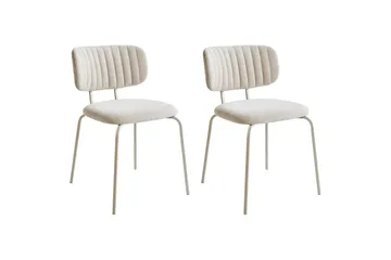 Set med 2 matstolar Irins - Möbler - Fåtölj & stolar - Matstol & köksstol