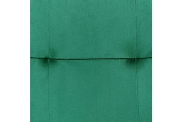 Set med 2 matstolar Jasmin - Grön, Svart - Möbler - Fåtölj & stolar - Matstol & köksstol