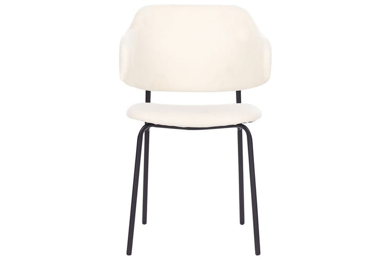 Set med 2 matstolar Kenai - Beige, svart - Möbler - Fåtölj & stolar - Matstol & köksstol