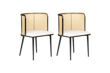 Set med 2 matstolar Kobuk - Möbler - Fåtölj & stolar - Matstol & köksstol