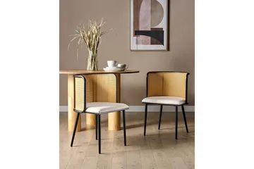 Set med 2 matstolar Kobuk - Möbler - Fåtölj & stolar - Matstol & köksstol