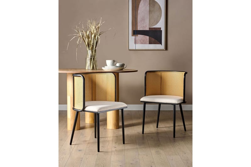 Set med 2 matstolar Kobuk - Möbler - Fåtölj & stolar - Matstol & köksstol