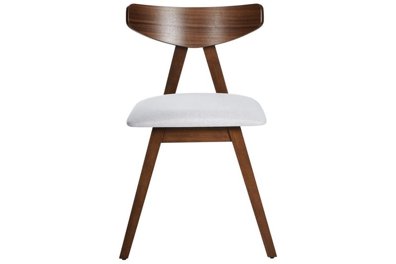 Set med 2 matstolar Lacota - Brun, grå - Möbler - Fåtölj & stolar - Matstol & köksstol