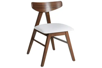 Set med 2 matstolar Lacota - Brun, grå - Möbler - Fåtölj & stolar - Matstol & köksstol