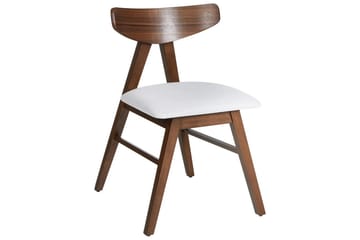 Set med 2 matstolar Lacota - Brun, grå - Möbler - Fåtölj & stolar - Matstol & köksstol