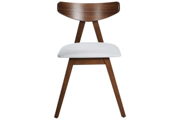 Set med 2 matstolar Lacota - Brun, grå - Möbler - Fåtölj & stolar - Matstol & köksstol