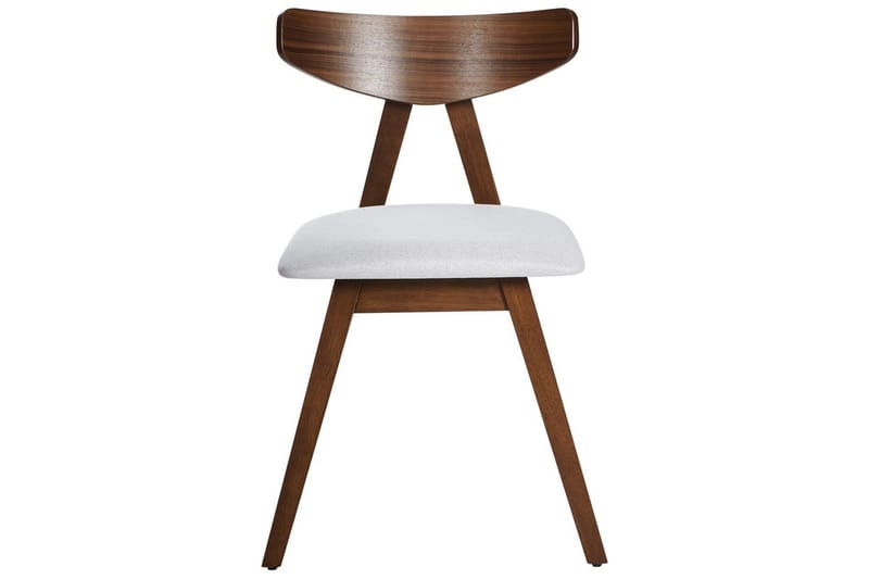 Set med 2 matstolar Lacota - Brun, grå - Möbler - Fåtölj & stolar - Matstol & köksstol