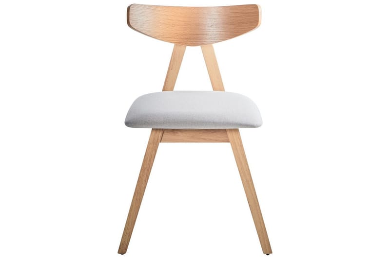 Set med 2 matstolar Lacota - Ljusbrun, grå - Möbler - Fåtölj & stolar - Matstol & köksstol