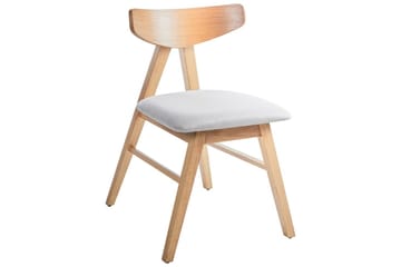 Set med 2 matstolar Lacota - Ljusbrun, grå - Möbler - Fåtölj & stolar - Matstol & köksstol