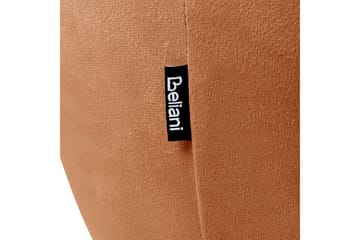 Set med 2 matstolar Loverna - Orange, guld/Sammet - Möbler - Fåtölj & stolar - Matstol & köksstol