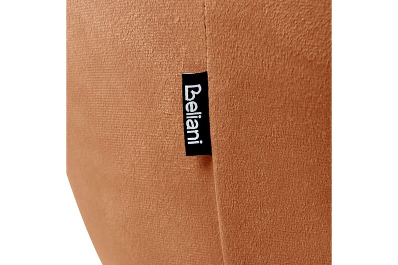 Set med 2 matstolar Loverna - Orange, guld/Sammet - Möbler - Fåtölj & stolar - Matstol & köksstol